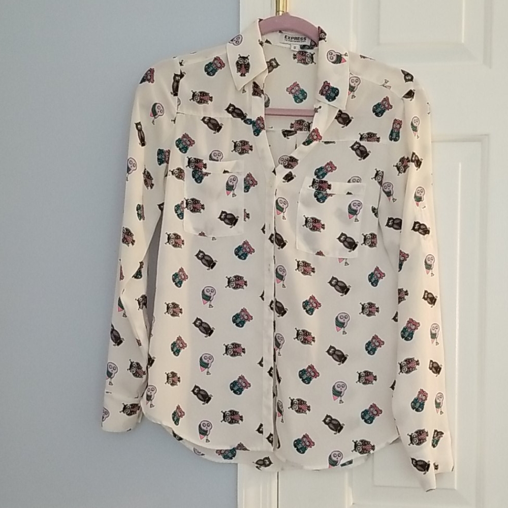 Express Portofino shirt Owl print